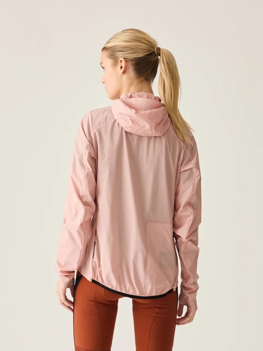 NWT Velocio Women’s UltraPack Jacket - Dusty Rose - Picture 7 of 10